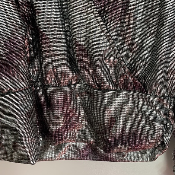 MAISON D’AMELIE PARIS | Shimmery Long Sleeve Blouse Sz XS - Picture 8 of 9